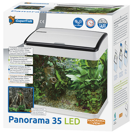 SuperFish aquarium Panorama 35 wit