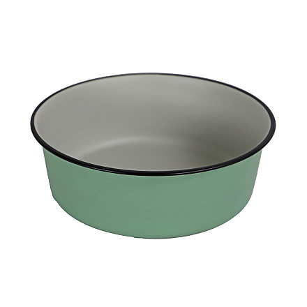 Voer- en Drinkbak Pawprint Mintgreen