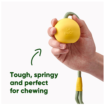 Beco Hondenspeelgoed Slinger Ball Yellow