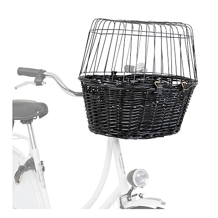 TRIXIE Fietsmand voor aan het Stuur Zwart