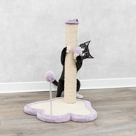 Trixie Junior Krabpaal Pootvorm Naturel/Lila