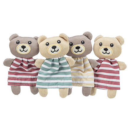 TRIXIE Kattenspeelgoed Beer Stof Catnip Assorti