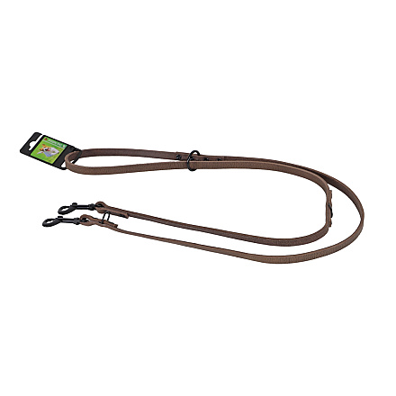 Dresseerlijn Comfortleder Donkerbruin