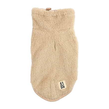 51 Degrees North Hondentrui Turtle Teddy Beige