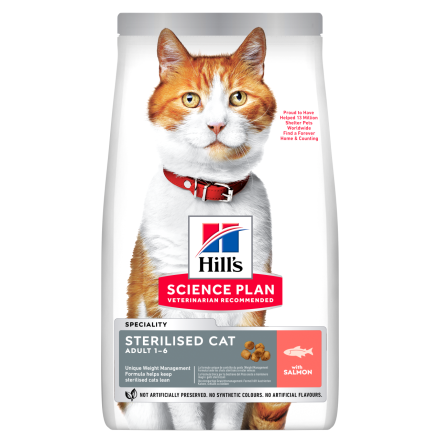 Hill's Science Plan Adult Sterilised Zalm 3 kg