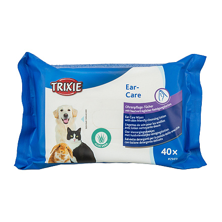 TRIXIE Oor-Verzorgingsdoekjes<br> 40 st