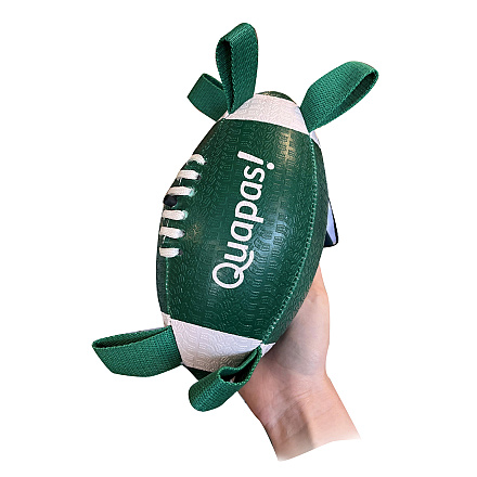 Quapas! Hondenspeelgoed Sport Rugby Ball S