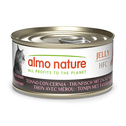 Almo Nature HFC Jelly Tonijn met Tandbaars<br> 70 gr