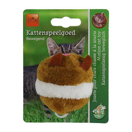Kattenspeelgoed Bibberhamster met Catnip