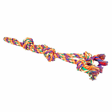 Duvo+ Katoenen Touw met Lus & 4 Knopen