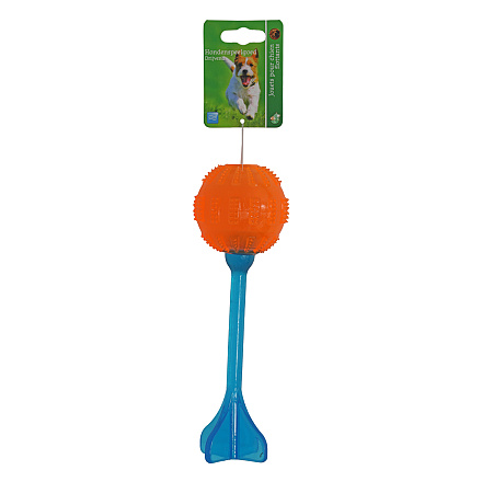 Hondenspeelgoed Torpedobal Blauw/Oranje 23 cm