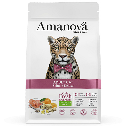 Amanova Kattenvoer Adult Salmon Deluxe<br> 6 kg
