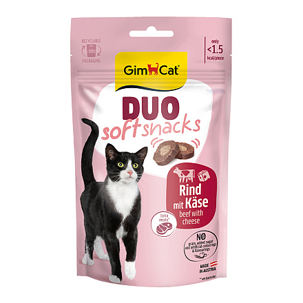 GimCat Duo Snacks Rund & Kaas 50 gr