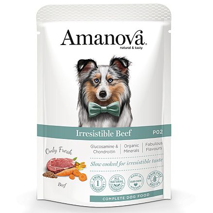 Amanova Hondenvoer Irresistible Beef 300 gr