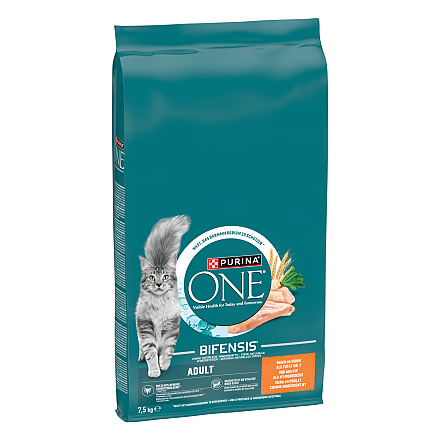 Purina One Kattenvoer Adult Kip & Tarwe<br> 7,5 kg