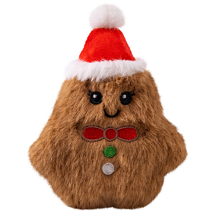 Kong Holiday Snuzzles Mini Gingerbread XS