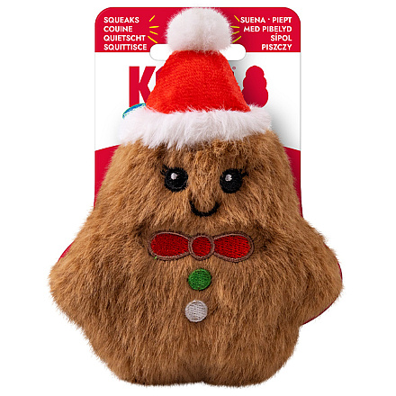 Kong Holiday Snuzzles Mini Gingerbread XS