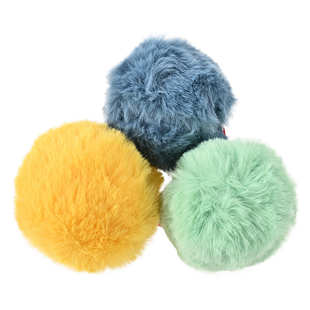 Woezel & Pip Kattenspeelgoed Speelbal met Catnip 3 st