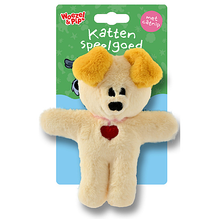 Woezel & Pip Kattenspeelgoed Pip met Catnip en Ritsel