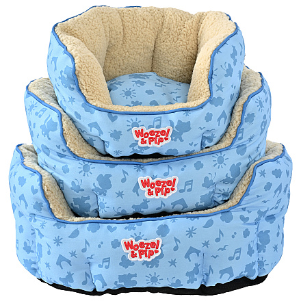 Woezel & Pip Hondenmand Blauw