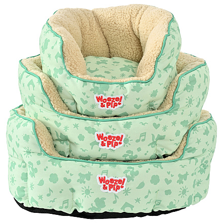 Woezel & Pip Hondenmand Groen