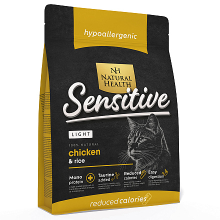 Natural Health Kattenvoer Sensitive Reduced Chicken 400 gr