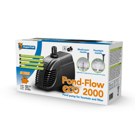 SuperFish Pond Flow Eco 2000