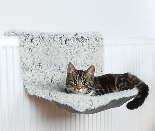 TRIXIE radiator hangmat wit/zwart