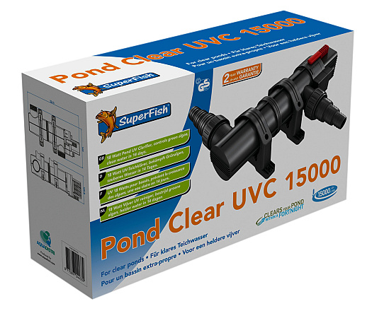 SuperFish Pond Clear UVC 15000