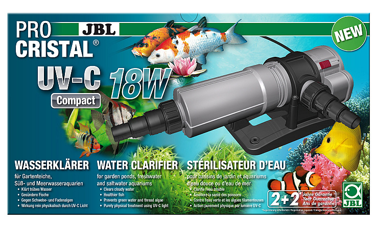 JBL waterzuiveraar ProCristal Compact <br>UV-C 18W