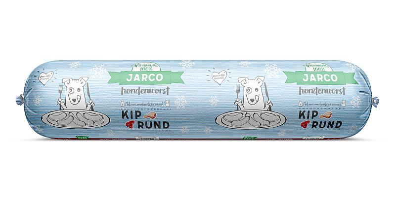 Jarco Diepvries Hondenworst Kip/Rund 250 gr
