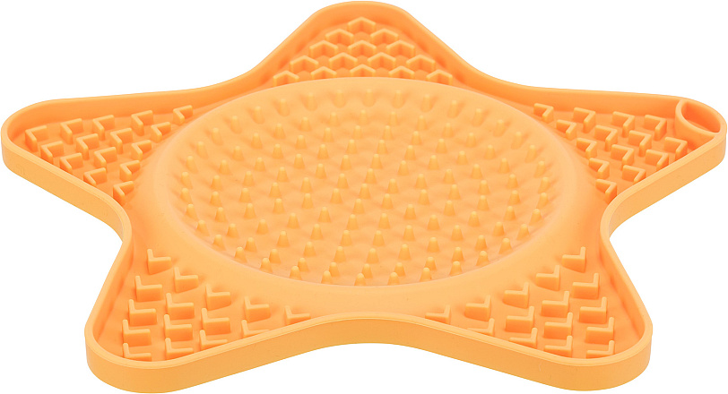 TRIXIE Lick'n'Snack Mat Siliconen Geel