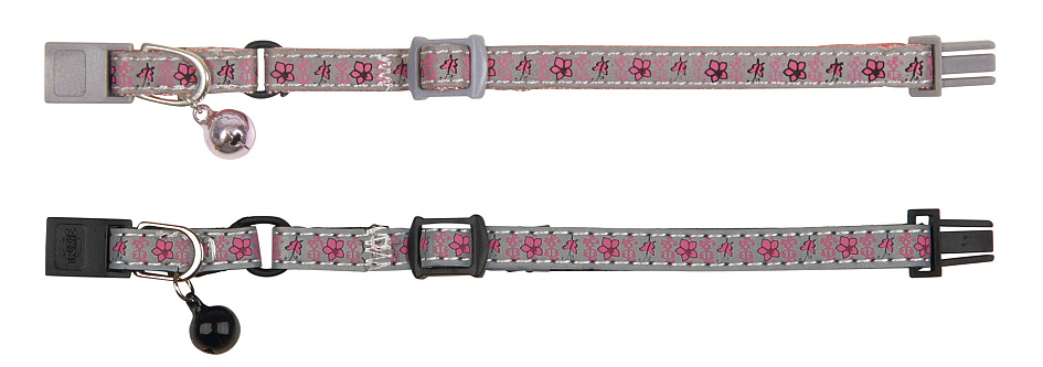 Trixie Junior Kittenhalsband Reflecterend Bloemen
