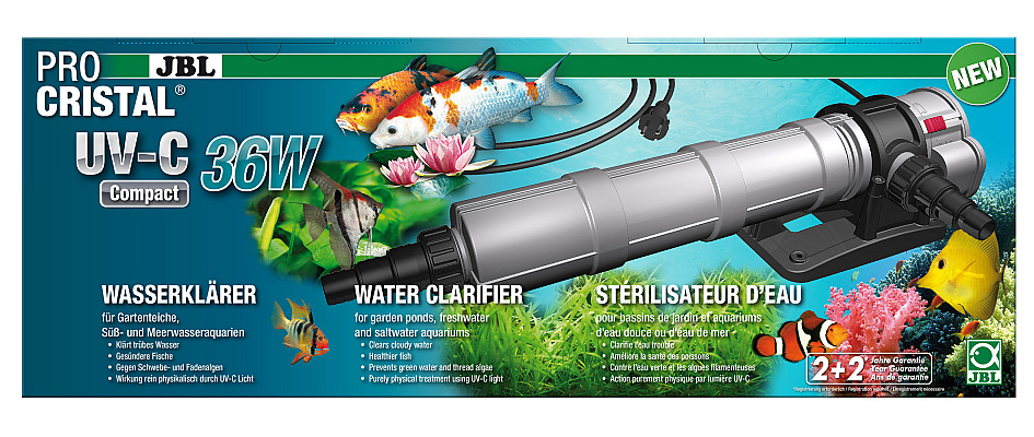 JBL waterzuiveraar ProCristal Compact <br>UV-C 36W