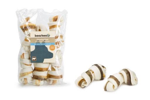 Beeztees culinair kauwknoop met zalm <br>8 cm 6 st