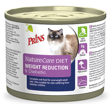 Prins Katenvoer NatureCare Diet Weight Reduction & Diabetic 200 gr